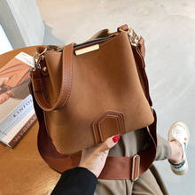 Matte Leather Bucket Women's Bag Large Capacity Shoulder Bag Fashion PU Crossbody Bag Designer Lady Handbag Brands Purse bolso 2024 - buy cheap