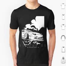 S - Chassis Burnout T Shirt Big Size 100% Cotton S13 S14 S15 Ca18 Sr20 Skyline Nissan Jdm Japanese Drift Stance Low Car Cloud 2024 - buy cheap