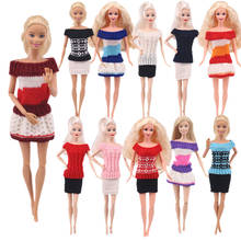 Подходят для Барби, подходящие цвета + юбка из 2 предметов, аксессуары для малышей на день рождения, фестиваль, Рождество, подарок нашего поколения 2024 - купить недорого