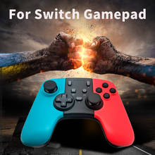 Bluetooth контроллер для Switch Pro беспроводной геймпад для Switch контроллер Беспроводная консоль джойстик dualmotor геймпад вибрация 2024 - купить недорого