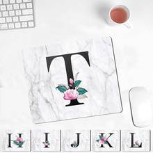 Mouse Pad Initial Name Soft Mat Game Computer Cap Desk Mat Pads Non-Slip Waterproof Office Portable Mouse-pad 2024 - buy cheap