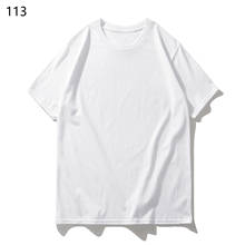 100% хлопок индивидуальные футболки для женщин/мужчин DIY ваш как фото или логотип печать белая футболка модная мужская футболка на заказ 113 2024 - купить недорого