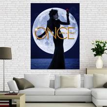 Póster personalizado Once Upon A Time para decoración del hogar, lienzo de Material de moda, póster de pared personalizado, gran oferta 2024 - compra barato