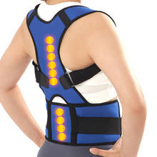 Corretor postural magnético para costas e lombar, suporte para ombros, coluna, espartilho adulto, correção, cinto de cuidados de saúde 2024 - compre barato