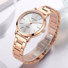 MINI FOCUS-relojes de lujo de cuarzo para mujer, reloj de pulsera de acero inoxidable, oro rosa, resistente al agua 2024 - compra barato
