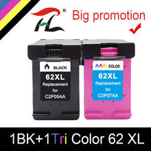 HTL Ink Cartridges 62 62xl HP Officejet 5740 de 5741 5742, 5743, 5744,5540, 5544, 5545, 5546, 5548 2024 - buy cheap