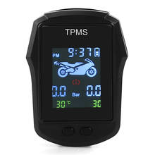 TPMS Tire Pressure Monitoring System Waterproof Motorcycle with External Sensors Outdoor Personal Motorcycle Decoration 2024 - buy cheap