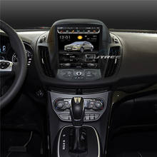 Central multimídia automotiva para ford kuga escape, 2 din, android, som estéreo, rádio, reprodutor de vídeo e navegação gps, tela estilo tesla, para os modelos 2013 a 2018 2024 - compre barato