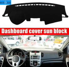 Car Dashboard Cover Pad Mat Sun Shade Instrument Carpet Protector Accessories For Kia Forte Koup Cerato 2009 2010 2011 2012 2013 2024 - buy cheap