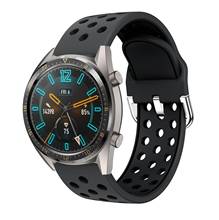 22mm silicone pulseira inteligente para huawei relógio gt gt2 acessórios de substituição do esporte pulseira para samsung galaxy 46mm 2024 - compre barato