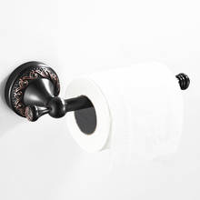 Oil Rubbed Bronze WC Roll Holder Bathroom Toilet Paper Towel Holders Black Kitchen Tissue Roll Toilet Paper Shelf 2024 - buy cheap