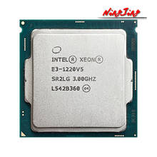 Процессор Intel Xeon E3-1220 v5 E3 1220v5 E3 1220 v5, четырехъядерный процессор, LGA 3,0, 1151 ГГц, 80 Вт 2024 - купить недорого