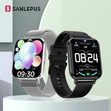 Sanlepus-novo smart watch esportivo com monitor de batimentos cardíacos, à prova d'água, fitness, masculino e feminino, para android, apple, xiaomi, 2021 2024 - compre barato