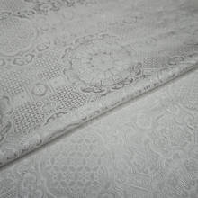 white floral style damask silk satin brocade jacquard fabric costume upholstery furniture curtain clothing material 2024 - buy cheap