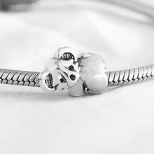 S925 Silver  DIY Jewelry Koala Charm fit Lady Bracelet Bangle Girl Gift 2024 - buy cheap