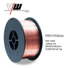 1KG Carbon Steel Gas Shielded Welding Wire Mild Steel ER70S-6 / ER50-6 MIG Carbon Steel Welding Wires Welding Machine 2024 - buy cheap