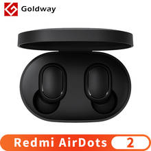 Беспроводные стереонаушники Xiaomi Redmi AirDots 2, Bluetooth 5,0 Mi, TWS наушники с автоматическим подключением, с левым и правым режимом низкого лага 2024 - купить недорого