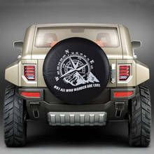 14" 15" 16" 17" Inch PVC Leather Spare Tire Cover Case Bag Pouch Protector For Jeep Liberty Gladiator J12 Wrangler 2024 - buy cheap