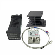 REX-C100 Digital PID Temperature Controller Thermostat Relay/SSR Output 1300C  K Type Thermocouple Probe Sensor Radiator SSR40DA 2024 - buy cheap