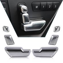 6pcs Chrome Seat Adjust Button Cover Trim For Mercedes Benz W246 W212 218 W146 X204 X156 B E CLS GLA GLK ML Class Accessories 2024 - buy cheap