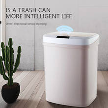 15L Automatic Bucket Rechargeable Intelligent Sensor Trash Can Home Intelligent Automatic Induction Electric Rubbish Trash Can 2024 - buy cheap