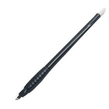 10pcs/box Disposable Microblading pen hand tools with 18U nano blade Permanent makeup Tattoo eyebrow manual pen 2024 - buy cheap