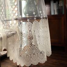 European High-end Embroidery Simple Joker Tulle For Living Dining Room Bedroom. 2024 - buy cheap