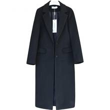 Black Camel Women Brand Winter Wool Jacket Warm Thicken Coat Loose Long Outerwear Femmes Female Overcoat Wool Jacket Top Top 2024 - buy cheap
