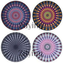 India Mandala Chakra Zen Yoga Flowers Pattern Round Glass Cabochon Dome Demo Flat Back Making Jewelry Findings 10pcs/lot 2024 - buy cheap