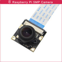 Модуль камеры Raspberry Pi 4 OV5647, широкоугольный объектив 220 °, веб-камера 5 Мп 1080P, фокусная регулируемая камера для Raspberry Pi 3B +/3B/Zero 2024 - купить недорого