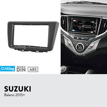 Double Din Car Fascia Radio Panel for SUZUKI Baleno 2015+ Dash Kit Install Facia Console Bezel Plate Adapter Cover Trim Frame 2024 - buy cheap