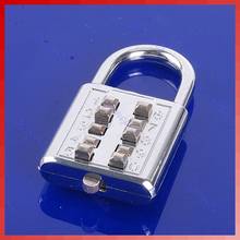 5 Digit Push-Button Number Combination Luggage Travel Code Lock Padlock G32C 2024 - buy cheap