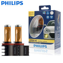 2X Philips X-treme Ultinon LED H8 H11 H16 2700K Yellow Color +200% More Bright LED Car Fog Lamp Genuine Bulbs 12793UNIX2 2024 - buy cheap