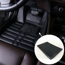 Alfombrilla Universal de PVC para suelo de coche, almohadilla antideslizante para el pie, 25x15cm, color negro, 1 unidad 2024 - compra barato