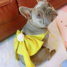 French Bulldog Dress Summer Pet Dresses Poodle Bichon Schnauzer Pug Dog Clothes Welsh Corgi Clothing Skirt Dropshipping 2024 - buy cheap