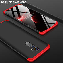 Keysion-capa de celular 3 em 1 para oppo realme x2 pro 5 e 3 pro, capa ultrafina, proteção total em 360 para realme xt, x, q, c2, k3 2024 - compre barato