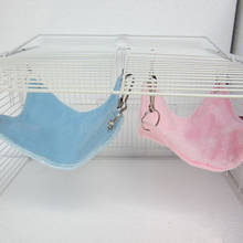 Cute Hamster Rat Bed Pets Cage House Plush Warm Hammock Hanging Bed Cave New 2024 - buy cheap