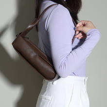 Сумка из искусственной кожи 2020, трендовая сумка в форме багета, Высококачественная сумка через плечо, роскошные сумки через плечо для женщин, Bolsa de hombro 2024 - купить недорого