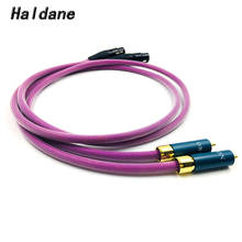 Haldane пара HIFI Ortfon 2RCA штекер 2XLR гнездовой кабель XLR сбалансированный Reference Interconnect аудио кабель с XLO HTP1 кабель 2024 - купить недорого