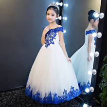 Tulle Flowers Girl Dresses Jewel Puffy Princess Pageant Country Gowns For Wedding Evening Bridesmaid Dress First Communion 2024 - buy cheap