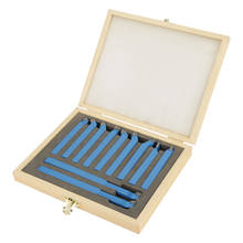 11Pcs 8*8mm Lathe Tools Carbide Tipped Welding Milling Cutting Turning Tool Set Welding Tools In 8mm Wooden Box 2024 - buy cheap