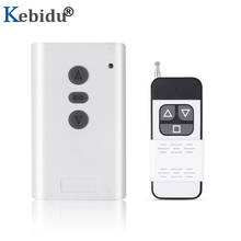 KEBIDU Wireless 315Mhz/433MHZ Remote Control Switch 220V 2CH Receiver Module With 3 Button RF Remote Controllers Transmitter 2024 - buy cheap