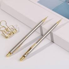 0.5mm Commercial Metal Ballpoint Pen Mechanical Pencil Automatic Pens Writing Drawing School Supplies Stationery 2024 - buy cheap