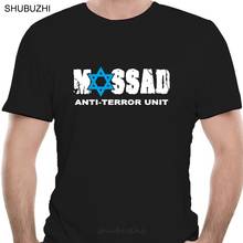 cotton Fashion Short Sleeve Black T Shirt 100% Cotton Israel T Shirt Mossad Anti- Unit Secret Service bodybuilding T-Shirt 2024 - buy cheap