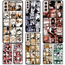 Bakugo-funda para teléfono inteligente, carcasa trasera para Samsung Galaxy S21 Ultra Note 20 Note 10 S8 S9 S10 Plus S20 FE, Izuk Todoroki Collage BNHA 2024 - compra barato