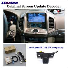 Cámara de visión trasera para coche, decodificador CCD, Full HD, para Lexus RX ES NX 2013, 2014, 2015, 2016, 2017 2024 - compra barato
