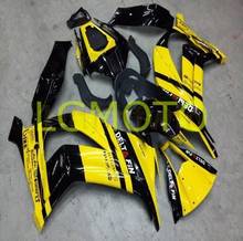 Новые инъекции бесплатно Обтекатели для Kawasaki Ninja ZX-10R ZX10R 2011 2012 2013 2014 тела kits11 12 13 14 кузов желтый blk 2024 - купить недорого