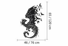 Waterproof and removable non-toxic Vinyl PVC Dragon Birds Fantasy Gothic Wall Stickers Home Decoration for Kids Room decoration 2024 - buy cheap