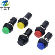 Tzt 1 pacote = 5 peças refletor 2pin 12mm sem bloqueio automático, botão de pressão liga/desliga, interruptor momentâneo 3a 150v preto azul vermelho verde amarelo 2024 - compre barato