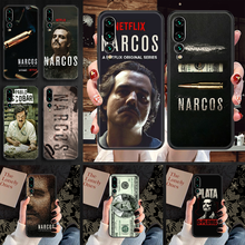 Narcos TV Phone case For Huawei P Mate P10 P20 P30 P40 10 20 Smart Z Pro Lite 2019 black silicone back fashion funda soft bumper 2024 - buy cheap